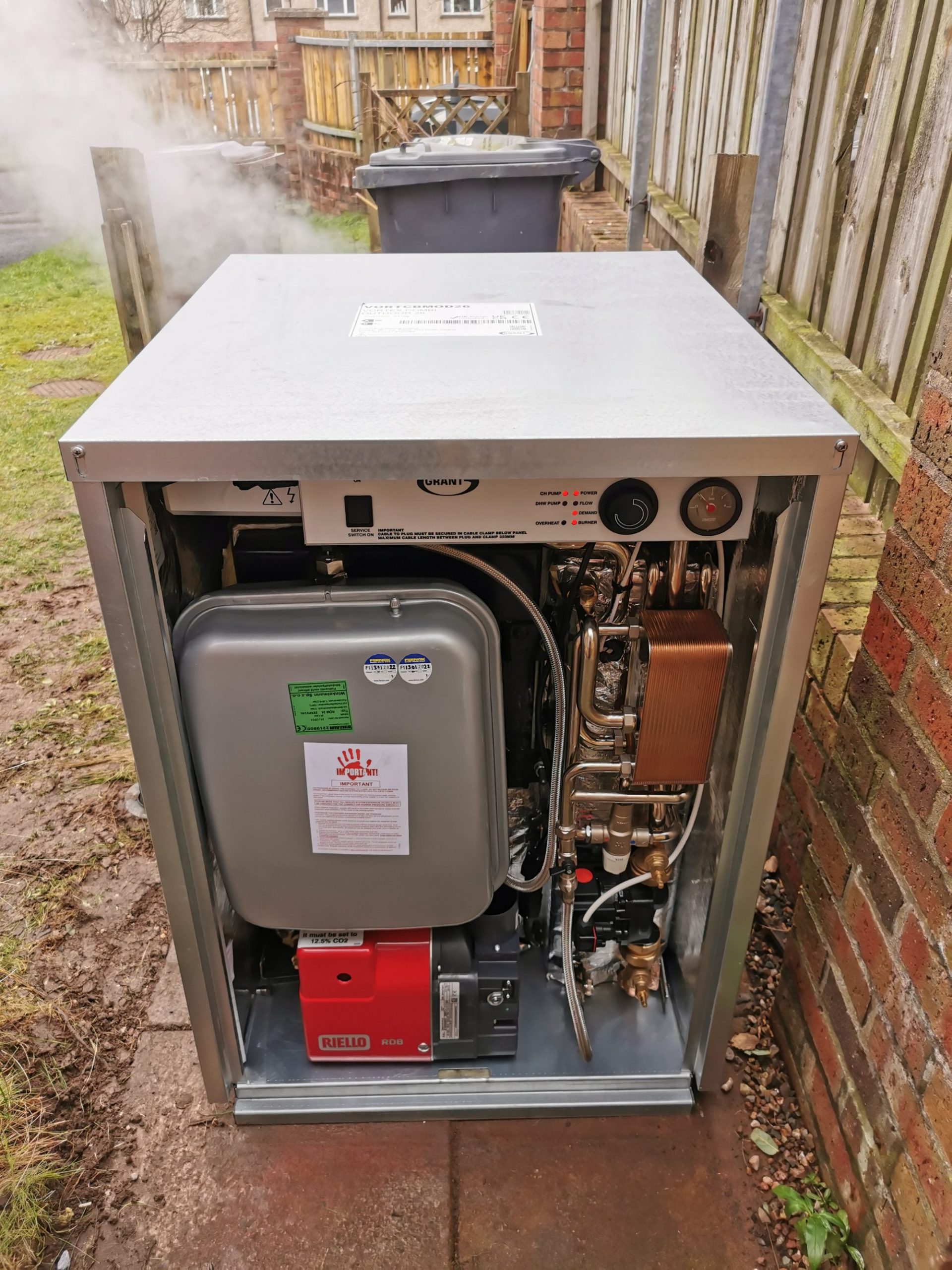 gas and oil boiler installation in dungannon